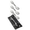 218459 sada priboru outdoor sada 4 ks stribrna nerezova ocel black blum