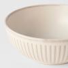 218795 2 jidelni misa ridged alabaster 16 cm bezova keramika mij