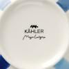 218960 5 vaza signature 20 cm modra kamenina kahler