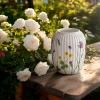 218981 2 vaza hammershoi summer wild flowers 21 cm bila porcelan kahler