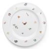 219020 dezertni talir grand cru cottage 23 cm bila porcelan rosendahl