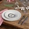 218978 1 dezertni talir grand cru cottage 19 cm bila porcelan rosendahl