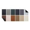 219149 4 prostirani 46 x 33 cm oboustranne sada 4 ks tmave hneda titanova pvc bitz
