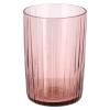 219152 sklenice na vodu kusintha 280 ml sada 4 ks ruzova sklo bitz