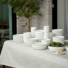 219215 7 dezertni talir eau 20 cm bila porcelan zone denmark