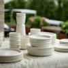 219236 9 predkrmovy talir eau 12 cm bila porcelan zone denmark