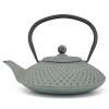 219398 cajova konvice s infuzerem xilin 1 25 l svetle zelena litina bredemeijer