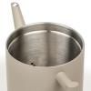 219401 5 cajova konvice s infuzerem minuet cylindre 1 2 l taupe nerezova ocel bredemeijer