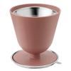 220094 kavovar na pomale vareni slow 12 cm terracotta plast nerezova ocel rig tig