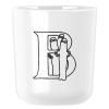 220337 plastovy hrnek moomin abc 200 ml pismeno b bila rig tig
