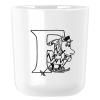 220349 plastovy hrnek moomin abc 200 ml pismeno f bila rig tig