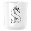220394 plastovy hrnek moomin abc 200 ml pismeno s bila rig tig