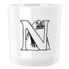 220385 plastovy hrnek moomin abc 200 ml pismeno n bila rig tig