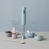 220292 2 tycovy mixer foodie 38 cm svetle zelena plast rig tig