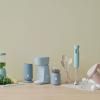 220292 4 tycovy mixer foodie 38 cm svetle zelena plast rig tig