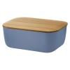 220421 doza na maslo box it 15 cm tmave modra plast bambus rig tig