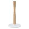 220532 drzak na kuchynske uterky roll it 30 cm bila plast drevo rig tig