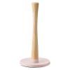 220625 drzak na kuchynske uterky roll it 30 cm ruzova plast drevo rig tig