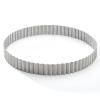 221033 pecici kruhovy ram 24 cm vroubkovany nerezova ocel de buyer