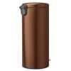 221705 11 pedalovy odpadkovy kos newicon 30 l teple bronzova ocel brabantia