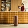 221705 1 pedalovy odpadkovy kos newicon 30 l teple bronzova ocel brabantia