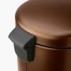 221705 7 pedalovy odpadkovy kos newicon 30 l teple bronzova ocel brabantia