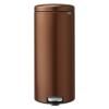 221705 pedalovy odpadkovy kos newicon 30 l teple bronzova ocel brabantia