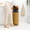 221738 3 pedalovy odpadkovy kos newicon 30 l teple zlata ocel brabantia