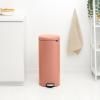 221753 2 pedalovy odpadkovy kos newicon 30 l teple medena ocel brabantia