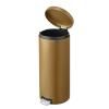 221840 11 pedalovy odpadkovy kos newicon 30 l teple mosazna ocel brabantia