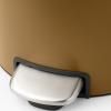 221840 8 pedalovy odpadkovy kos newicon 30 l teple mosazna ocel brabantia