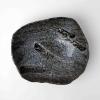 221924 1 jidelni talir shiranami 26 x 23 cm oval cerna keramika mij