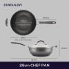 222197 7 wok na indukci scratchdefense a1 26 cm 4 25 l s poklici hlinik circulon