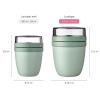 222359 7 obedovy box ellipse 500 200 ml syta mauve plast mepal