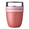 222359 obedovy box ellipse 500 200 ml syta mauve plast mepal