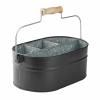 225672 drezovy organizer 30 x 20 cm matna cerna zinek humdakin