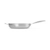 225108 5 neprilnava panev classic 28 cm stribrna nerezova ocel le creuset