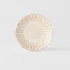 225438 2 talir na tapas ridged alabaster 16 cm bezova keramika mij