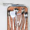 225588 4 kuchynska lzice provisions 33 cm stribrna nerezova ocel hestan