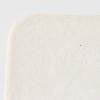 225453 1 servirovaci talir shell white 25 x 25 cm bila keramika mij
