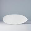 225486 2 servirovaci talir snow leaf 31 cm bila keramika mij