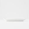 225510 3 servirovaci talir lines white 21 x 13 cm bila keramika mij