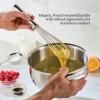 225615 1 metla provisions 30 cm stribrna nerezova ocel hestan