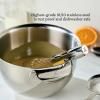 225615 2 metla provisions 30 cm stribrna nerezova ocel hestan