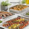 225627 4 plech na peceni ovenbond 38 x 30 cm stribrna nerezova ocel hestan