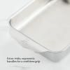 225648 4 pekac ovenbond 25 x 18 cm stribrna nerezova ocel hestan