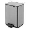 225927 10 pedalovy odpadkovy kos bo 4 l matna ocelova ocel brabantia