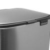 225927 15 pedalovy odpadkovy kos bo 4 l matna ocelova ocel brabantia