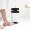 225948 8 pedalovy odpadkovy kos bo 4 l bila ocel brabantia