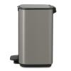 226017 13 pedalovy odpadkovy kos bo 4 l platinova ocel brabantia